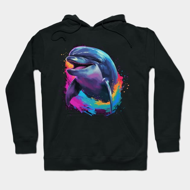 Porpoise Smiling Hoodie by JH Mart